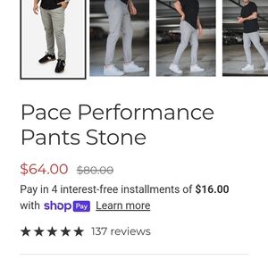 Performance Stone Chinos